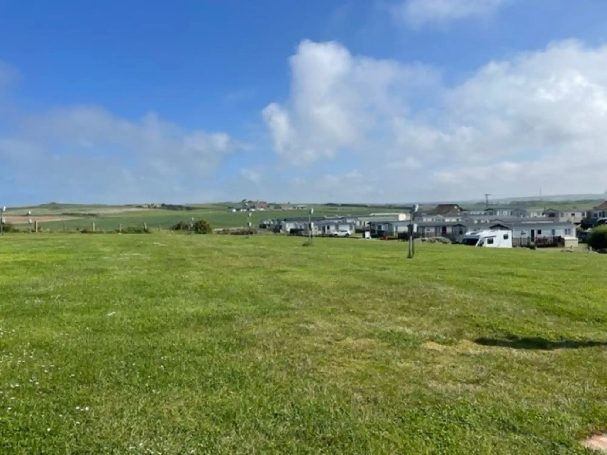 Beautiful Views from our Abbey View Touring Pitches